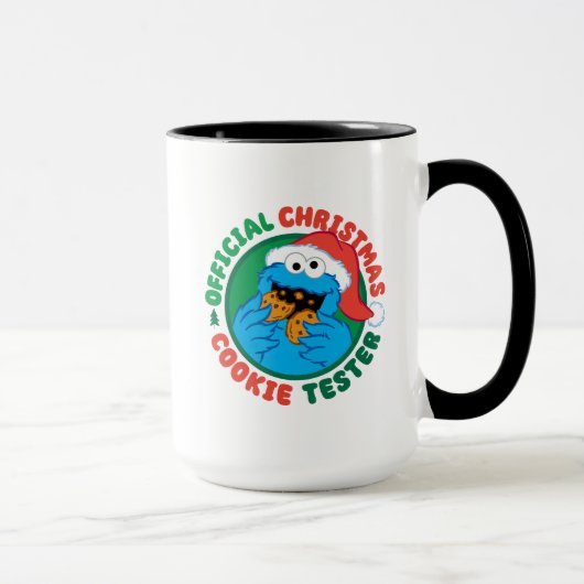 Cookie Monster | Offizieller Weihnachtskochtest Tasse (Rechts)