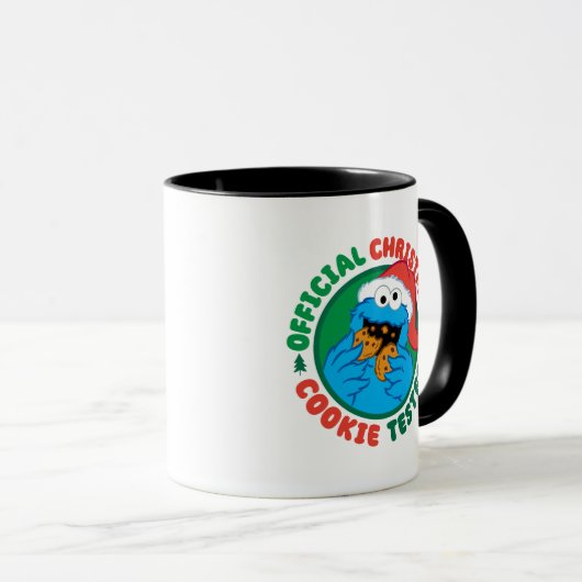 Cookie Monster | Offizieller Weihnachtskochtest Tasse (VorderseiteRechts)