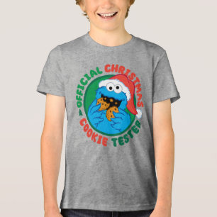 Cookie Monster   Offizieller Weihnachtskochtest Tri-Blend Shirt