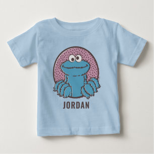 Cookie Monster Om Nom Nom Baby T-shirt