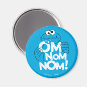 Cookie Monster | Om Nom Nom! Magnet (Vorderseite/Rückseite)