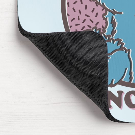 Cookie Monster | Om Nom Nom Mousepad (Ecke)