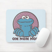 Cookie Monster | Om Nom Nom Mousepad (Mit Mouse)