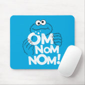 Cookie-Monster | Om Nom Nom! Mousepad (Mit Mouse)