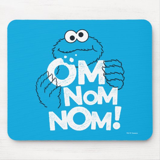 Cookie-Monster | Om Nom Nom! Mousepad (Vorne)