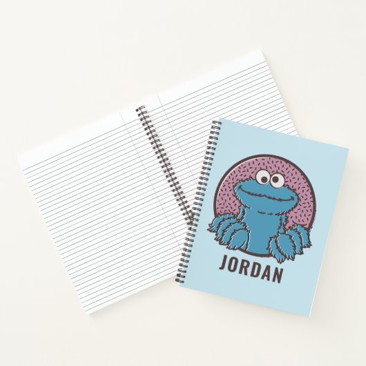 Cookie Monster | Om Nom Nom Notizblock (Innenseite)