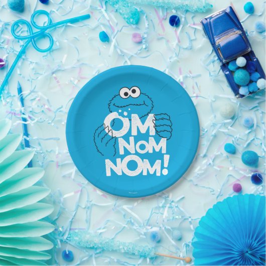 Cookie Monster | Om Nom Nom! Pappteller (Party)