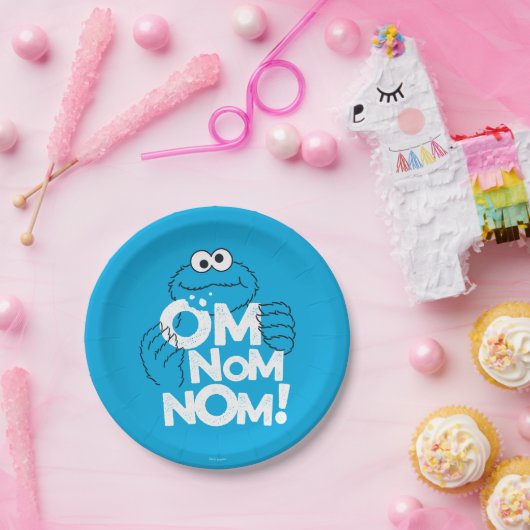 Cookie Monster | Om Nom Nom! Pappteller (Party)