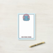 Cookie Monster | Om Nom Nom Post-it Klebezettel (Auf Schreibtisch)