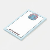 Cookie Monster | Om Nom Nom Post-it Klebezettel (angewinkelt)