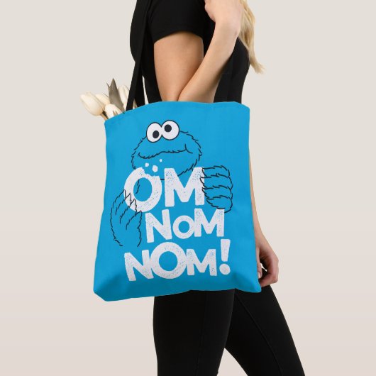 Cookie Monster | Om Nom Nom! Tasche (Von Nahem)