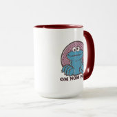 Cookie Monster | Om Nom Nom Tasse (VorderseiteRechts)