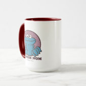 Cookie Monster | Om Nom Nom Tasse (Vorderseite Links)