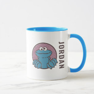 Cookie Monster Om Nom Nom Tasse