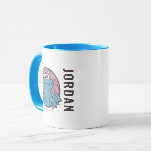 Cookie Monster | Om Nom Nom Tasse (Vorderseite Links)