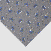 Cookie Monster | Polka-Dottern-Muster der 80er-Jah Seidenpapier (Ausschnitt)