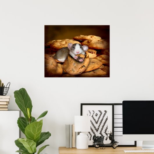 Cookie Monster Poster (Heimbüro)