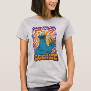 Cookie Monster   Psychedelisch T-Shirt