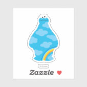 Cookie Monster Rainbows Aufkleber (Blatt)