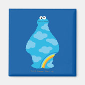 Cookie Monster Rainbows Magnet (Vorne)