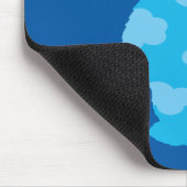 Cookie Monster Rainbows Mousepad (Ecke)