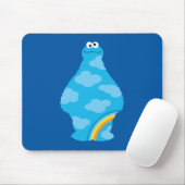 Cookie Monster Rainbows Mousepad (Mit Mouse)