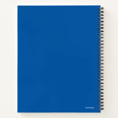 Cookie Monster Rainbows Zeichnend Notizblock (Rückseite)