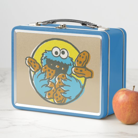 Cookie Monster Retro Metall Lunch Box (Beispiel)