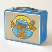 Cookie Monster Retro Metall Lunch Box (Vorderseite)