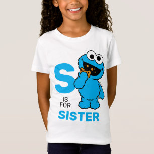 Cookie Monster S ist für Schwester T-Shirt