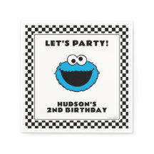 Cookie Monster Schachbrett Geburtstag