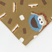 Cookie Monster S'mores Muster Fleecedecke (Ecke)
