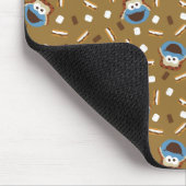 Cookie Monster S'mores Muster Mousepad (Ecke)