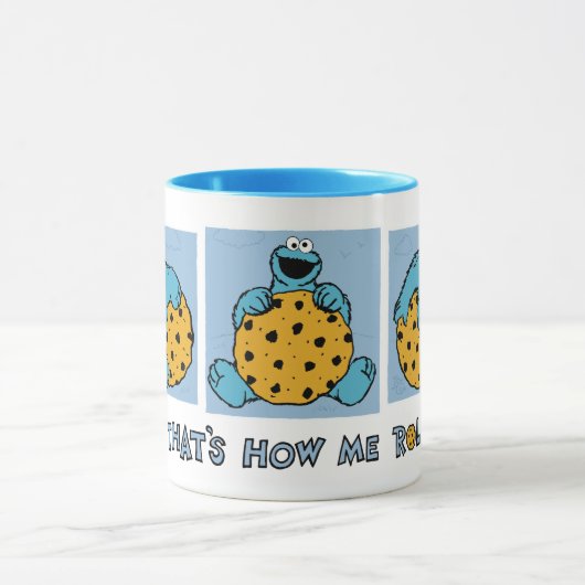 Cookie Monster | So bin ich drauf Tasse (Zentrum)