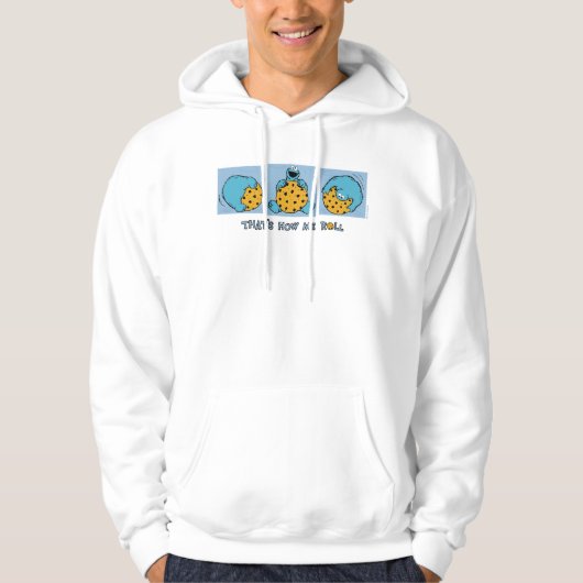 Cookie Monster | So rolle ich Hoodie (Vorderseite)
