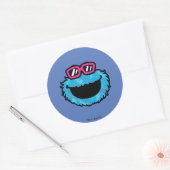 Cookie Monster | Sommer Stimmung Runder Aufkleber (Umschlag)
