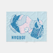 Cookie Monster | Sorry Aber Me Gotta Fleecedecke (Vorderseite (Horizontal))