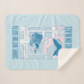 Cookie Monster | Sorry Aber Me Gotta Sherpadecke (Vorderseite (Horizontal))