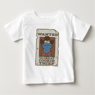 Cookie Monster Steckbrief Baby T-shirt