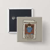 Cookie Monster | Steckbrief Button (Vorne & Hinten)