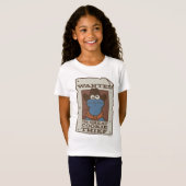 Cookie Monster | Steckbrief T-Shirt (Vorne ganz)