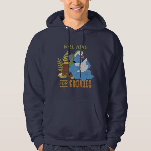 Cookie Monster | Steigt für Cookies Hoodie (Vorderseite)