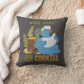 Cookie Monster | Steigt für Cookies Kissen (Decke)