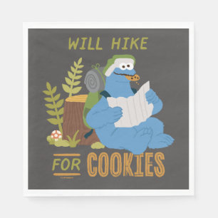 Cookie Monster   Steigt für Cookies Serviette