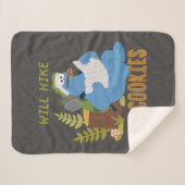 Cookie Monster | Steigt für Cookies Sherpadecke (Vorderseite (Horizontal))