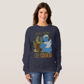 Cookie Monster | Steigt für Cookies Sweatshirt (Vorne ganz)