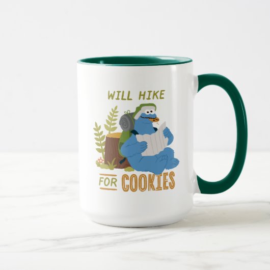 Cookie Monster | Steigt für Cookies Tasse (Rechts)