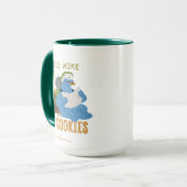 Cookie Monster | Steigt für Cookies Tasse (Vorderseite Links)