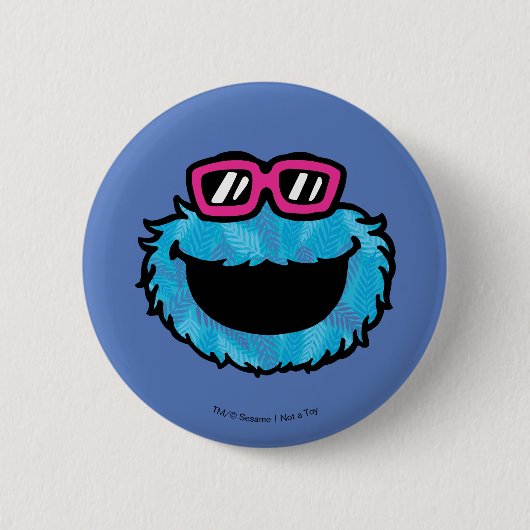 Cookie Monster | Summer Vibes Button (Vorderseite)