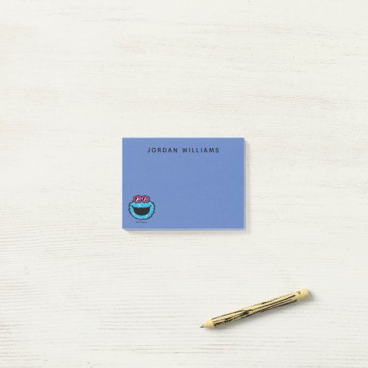 Cookie Monster | Summer Vibes Post-it Klebezettel (Auf Schreibtisch)